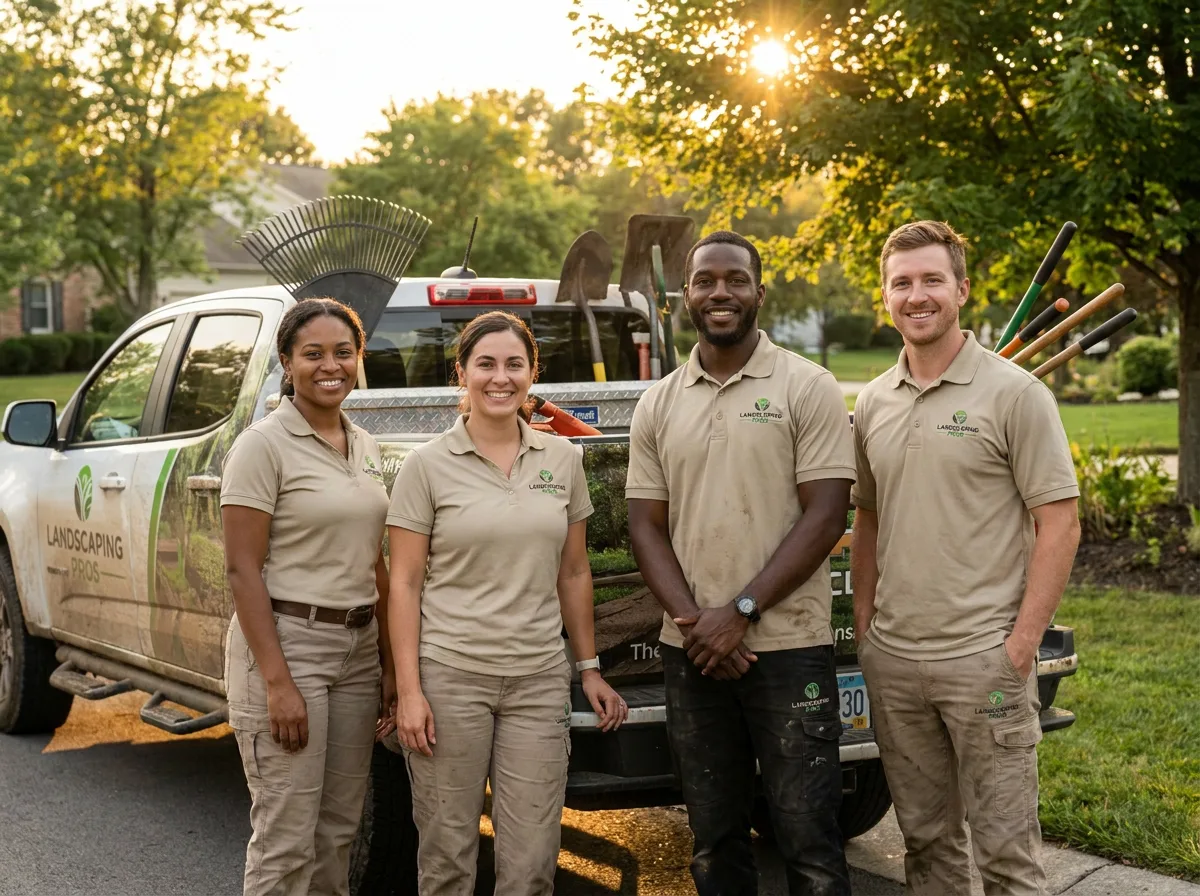 Landscaping company in Ringle, WI